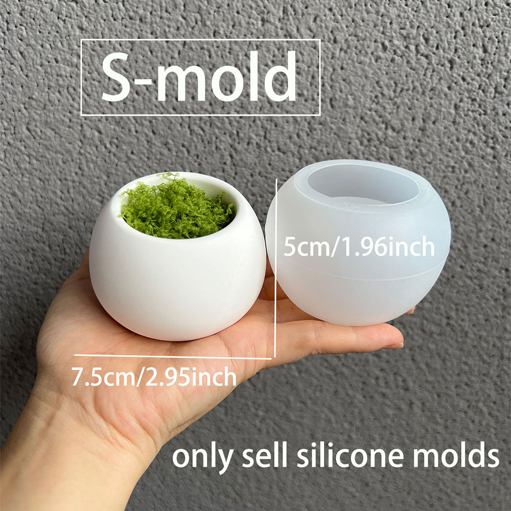 Round Candle Vessel Silicone M - Potsticker Mold 评论和价格