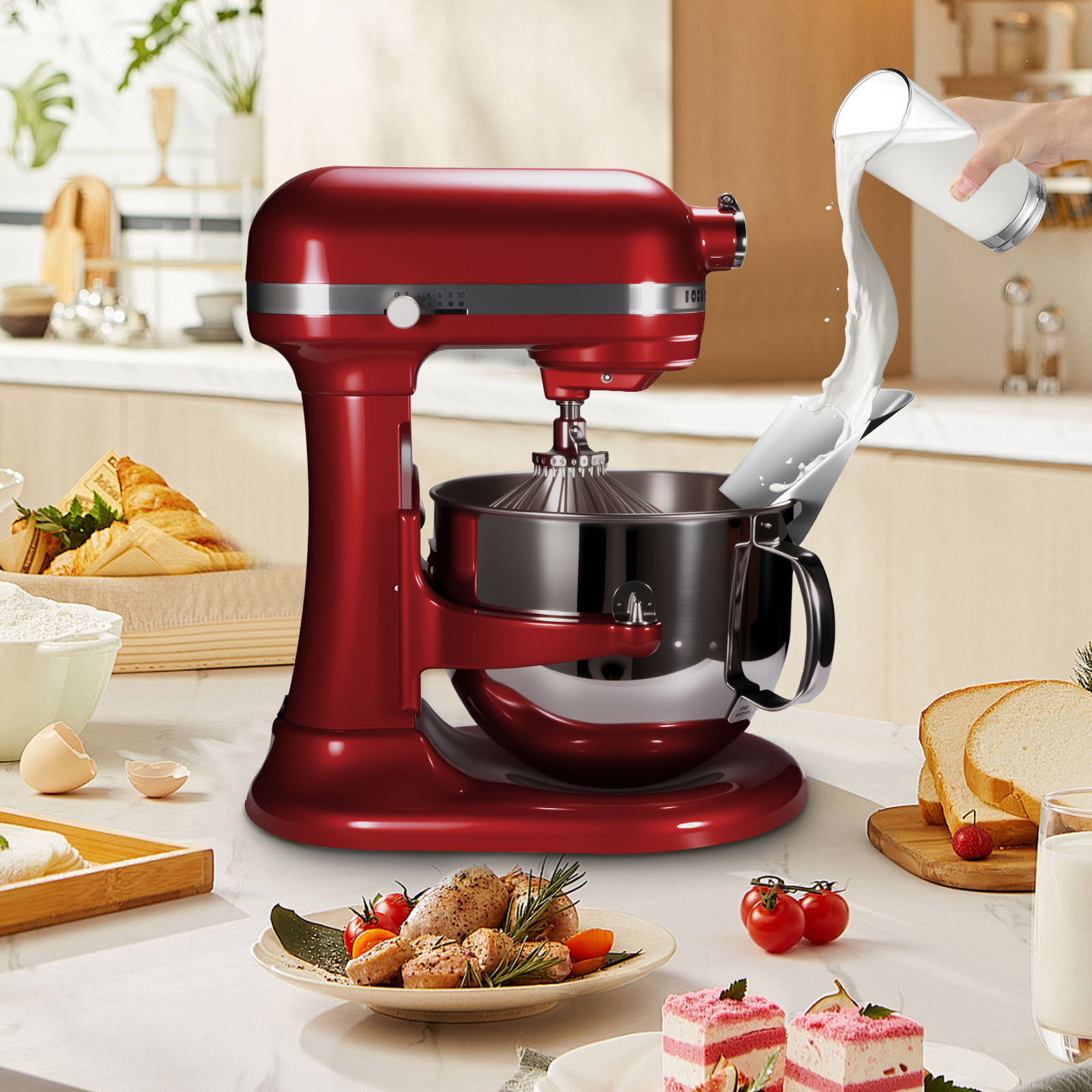 1pc Stainless Steel Tipping Gu - Kitchenaid Mixer Hand Mixer 评论和价格