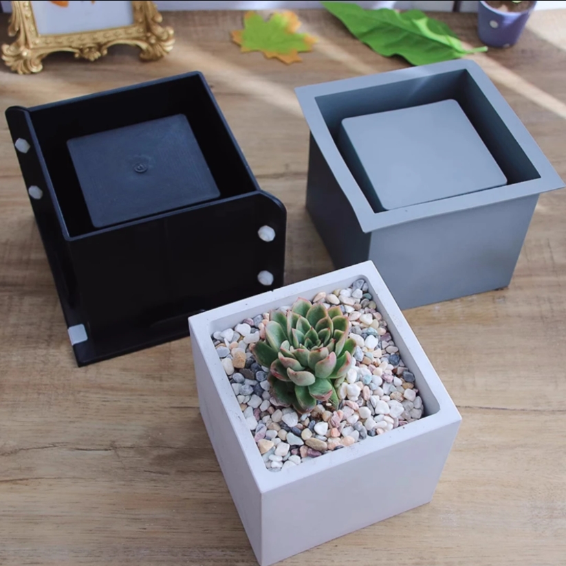 Big Flowerpot Cement Mold, Rou - Potsticker Mold 评论和价格
