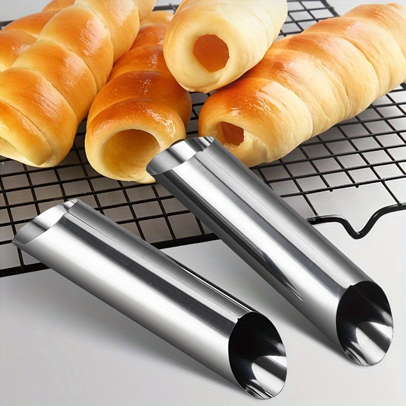 Cannoli Tubes Stainless Steel  - Danish Pancake Pan 评论和价格